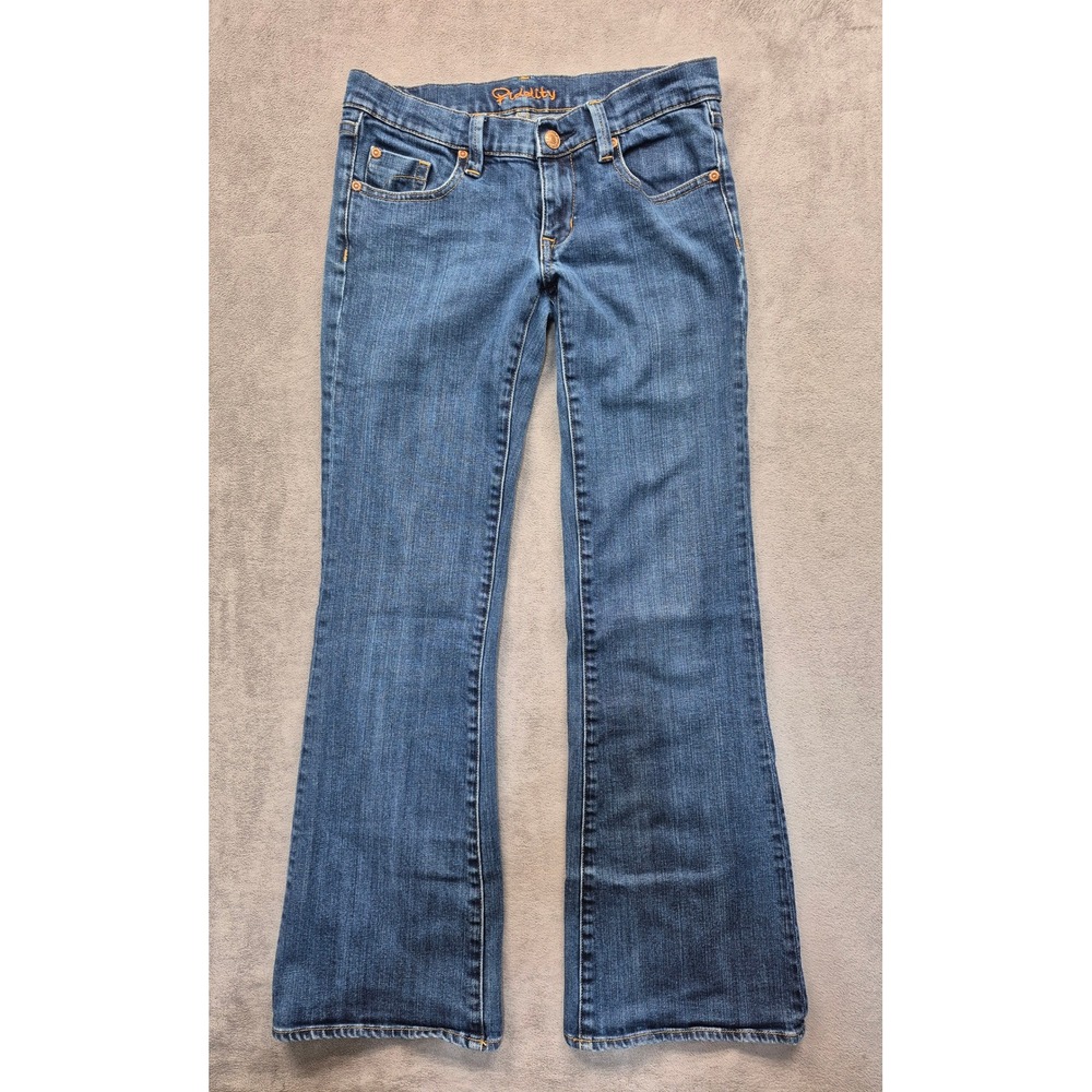Fidelity Denim Jason Trotzuk Womens 26x34 Bootcut Jeans Blue 100% Cotton